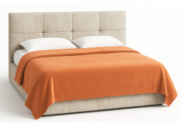 Кровать Манака 160х200 бежевая (165,4x)