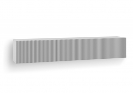 ТВ-тумба Гордиан 180 белый матовый / белый эгер (180x33x33)