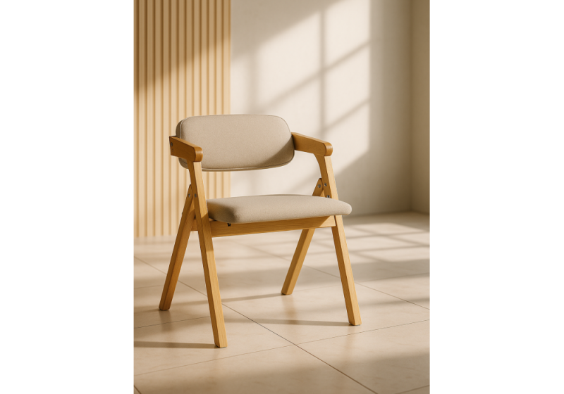 Стул деревянный Шелт бук / nice latte (52x54x70)