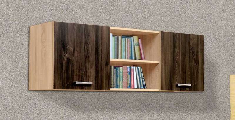 Полка навесная 1400 / 2 двери - полка. 