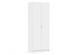 Шкаф Сантори белый текстурный (80x51x210)